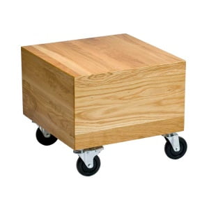 Houten kubus massief