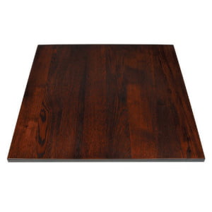 Eiken blad mahonie 3,0 cm dik